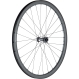 28-inch road/gravel front wheel: DT Swiss 350 straight-pull hub (disc) + Mavic C-2132 rim | built by TNC