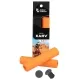 Wolf Tooth Karv Handlebar Grips 32mm Colour: Orange