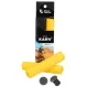 Wolf Tooth Karv Handlebar Grips 32mm Colour: yellow