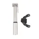 Zefal Road Micro mini pump, max 7 bar, silver