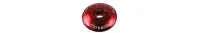 Chris King Headset Cap 1 1/8 inch NoThreadSet Sotto Voce red