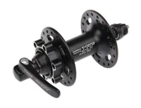 Shimano XT HB-M756 front disc hub, 6-bolt, black, 32-hole