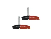 Kool Stop Eagle 2 Cantilever Brake Pads (plug-in type), 2 pieces, black and salmon