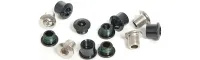Truvativ Noir Chainring Bolts, Black Set