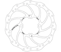 Magura Storm brake disc, Rohloff 4-hole, 180 mm
