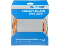 Shimano Road Shift Cable Set SP41 OPTISLICK Coated Orange