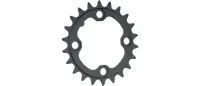Shimano XT 22-tooth chainring FC-M760, black, 9-speed, 64-tooth circle – limited stock