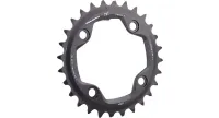 Race Face Turbine chainring, 26 teeth, black, 80 mm – limited stock