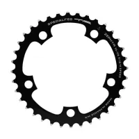 TA Specialite Zephyr Compact chainring, black, 110mm bolt circle, 2-speed, 39 teeth