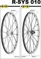 Mavic R-SYS Red Spoke Zirchal Right Rear Wheel Clincher 295 mm (up to 2015) – Remaining stock