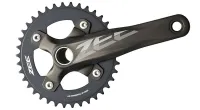 Shimano Zee FC-M645 crankset, 36-tooth chainring, 175 mm, 83 mm