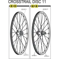 Mavic Crosstrail spoke, front/rear left, 267.5 mm – limited stock