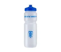 Ritchey water bottle, white and blue, 0.75 litres