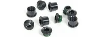 SRAM Road Chainring Bolt Set, Aluminium, Black, M8.5 x 7 mm + 9 mm Sleeve, 5 Pieces
