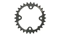Stronglight CT 28-tooth chainring, Sram 80 LK, black, 10x2-speed