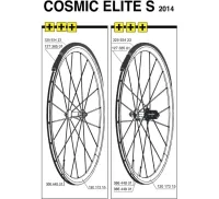 Mavic Cosmic Elite S Replacement Spoke FR - BR 285 mm 2011-14