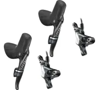 Sram Force 22 Set: left-hand 2-speed and right-hand 11-speed shift/brake levers + Sram Force 22 Post Mount disc brakes