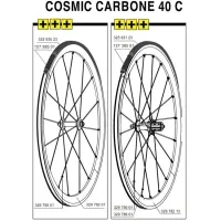 Mavic Cosmic Carbone 40 C Replacement Spoke, Rear Wheel Right 275 mm - Sold out