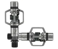 Crankbrothers Eggbeater 3 clipless pedals, silver-black, including cleats