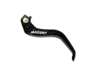 Magura MT8 brake lever, Carbolay, black, 2-finger, from 2015 model onwards