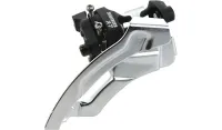 SRAM X.7 Front Derailleur, Low Clamp, 34.9 / 31.8 mm, Dual Pull, 9x3-speed, grey – Last few in stock