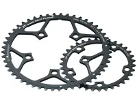 Stronglight Type 110C Road Bike Chainring 53 Teeth 5-Arm 110 Lk Black