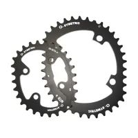 Stronglight Osymetric Chainring Kit 38/28 teeth MTB 4-arm 104 mm black