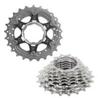 TNC conversion of the Shimano Ultegra CS-R8000 12-25 tooth 11-speed cassette, modified by TNC for 10-speed Rotor