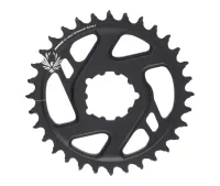 Sram GX Eagle X-Sync 2 chainring, 12-speed, direct mount, 3-degree offset, black, 32 teeth