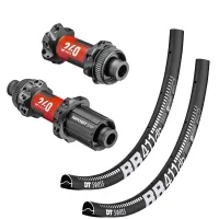 DT Swiss 240 EXP Straightpull Disc Centerlock wheelset + DT Swiss RR 411 DB rims | built by TNC