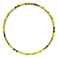 Mavic Deemax DH Rear Wheel Rim 27.5 inch black-yellow 28-hole 2018 model