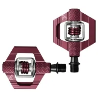 Crankbrothers Candy 3 Pedals, dark red, including cleats