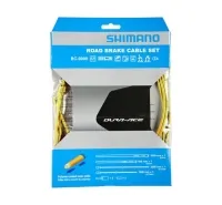 Shimano DURA-ACE BC 9000 Brake Cable Set, polymer-coated, yellow