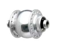 Schmidt SONdelux 12 Hub Dynamo, silver, disc, centre lock, 32-hole