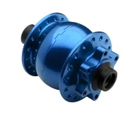 Schmidt SON 28 15 Hub Dynamo Disc 6-hole, blue anodised, 32-hole