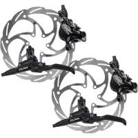 Formula Cura Brake Disc Set, black + Monolitic discs, 6-hole