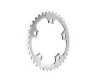 TA Specialite Zephyr Compact chainring, silver, 110 mm inner diameter, 2-speed, 38 teeth