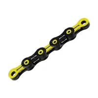 KMC Chain DLC11 incl. Link 11-speed 118 links black-yellow