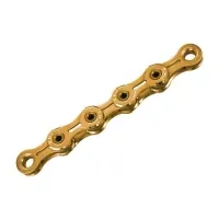 KMC X11 SL Ti-N 11-speed chain, gold, 118 links, including link