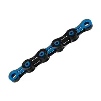 KMC Chain DLC10 black - blue 116 links 10-speed incl. link