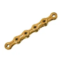 KMC X10 SL TI-N Gold 10-speed chain, 114 links, including connecting link