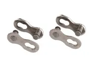 KMC MissingLink 7/8R EPT chain lock, silver, for 7- and 8-speed, 2 sets