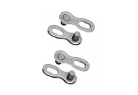 KMC MissingLink 9R EPT Chain Lock, silver, 9-speed, 2-pack
