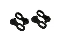 KMC MissingLink CL-559 R DLC Chain Lock, black, 10-speed, 2-pack