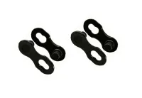 KMC MissingLink 12NR DLC Black Chain Lock for 12-speed chains, 2-pack