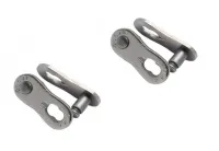 KMC MissingLink ML Z1eHx EPT Narrow NR Silver Chain Lock for Single-Speed Chains, 2-Pack