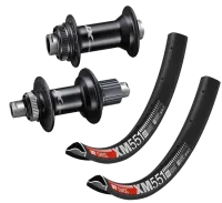 27.5-inch MTB wheelset: Shimano XT M8110 Rotor Micro Spline hubs + DT Swiss XM 551 Disc rims | built by TNC