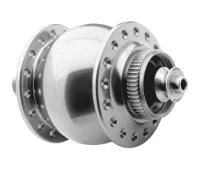 Schmidt SON 28 Hub Dynamo Disc Centerlock, silver anodised, 32-hole