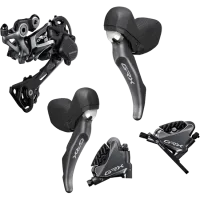 Shimano GRX RX800 Conversion Kit 11x1-speed + Flat Mount Disc Brakes