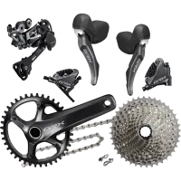 Shimano GRX RX810 groupset 11x1-speed Disc complete max 34 teeth